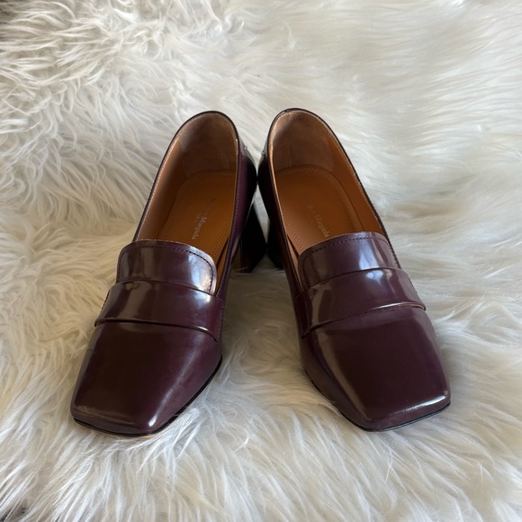 Maison Martin Margiela Women's Burgundy Heels - Picture 6 of 8